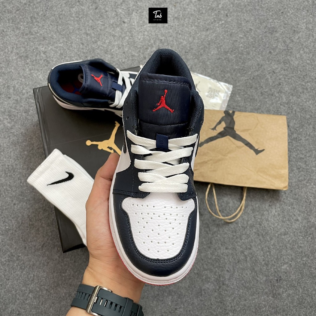 [TabSneaker] Giày Sneaker JD 1 Low"Navy" Cổ Thấp | BigBuy360 - bigbuy360.vn