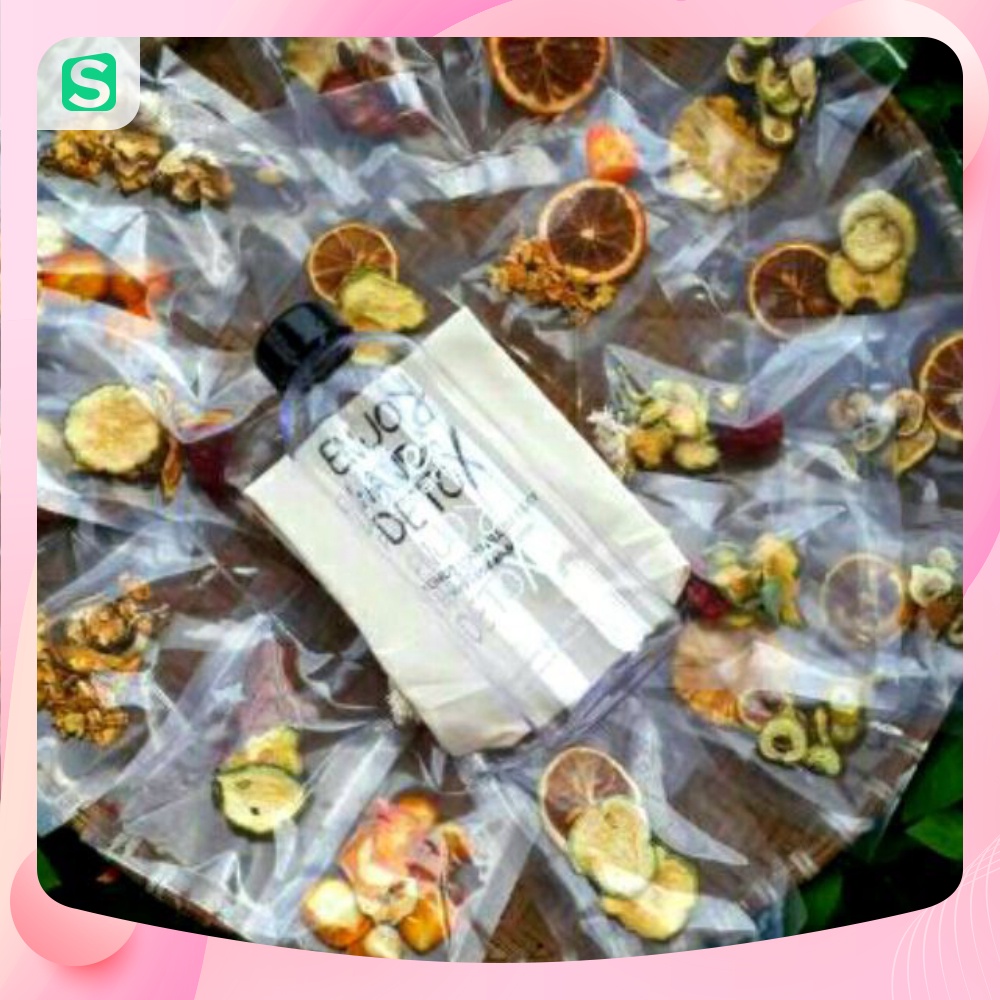 Trà detox hoa quả sấy giảm cân 28 gói + tặng kèm bình nước detox