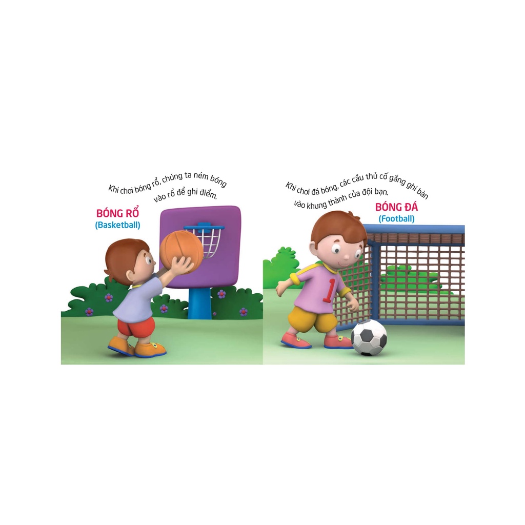 Sách: Thế Giới Trong Mắt Em - Thể Thao