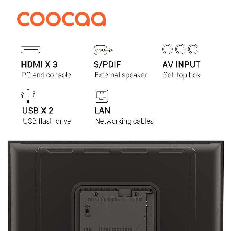Smart Tivi Coocaa Android 10 - 50 inch 50S6G Pro Max