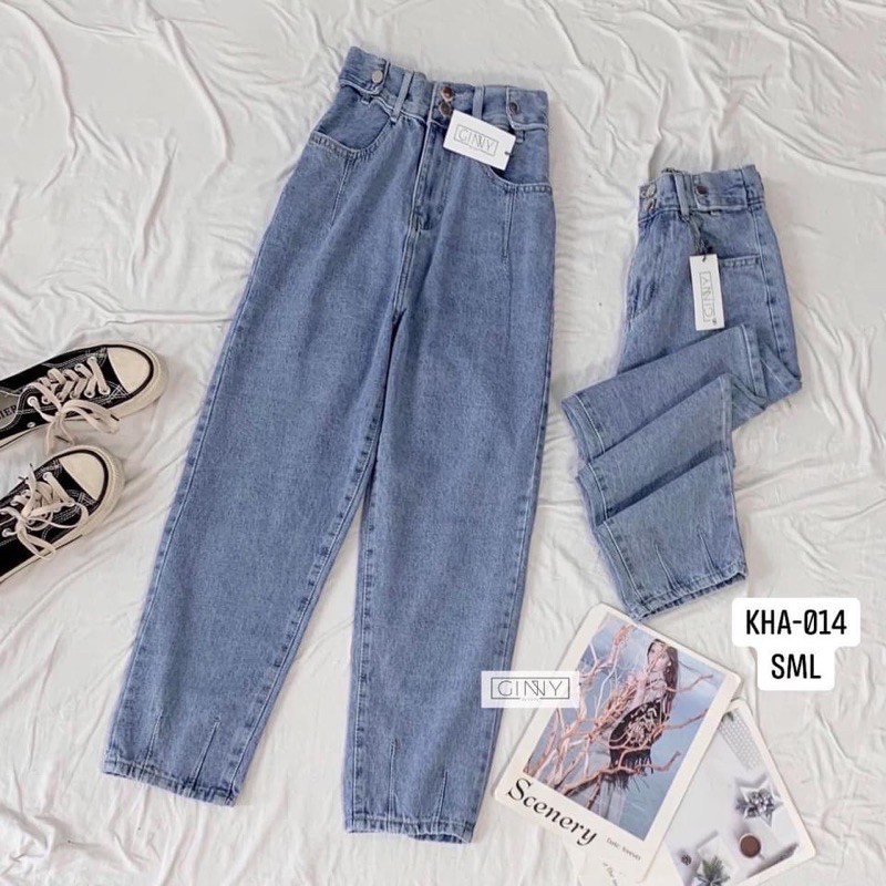 QUẦN JEAN FORM BAGGY KHA014|Thời Trang|Năng Động|Cá Tính