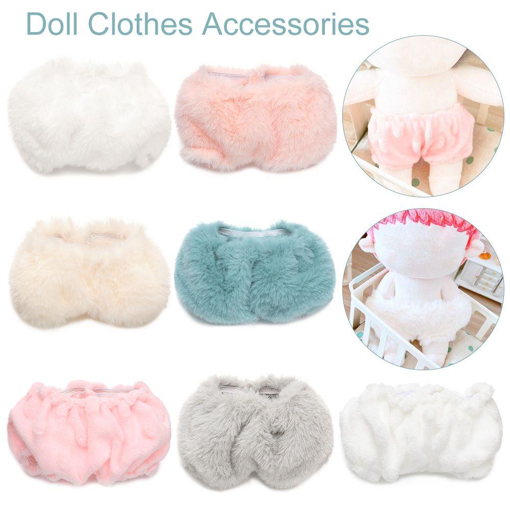 RAINBOW Kids Children Gift Mini Leggings Toy Knickers Doll Underpants Doll Clothes Accessories DIY Short Pants Suitable for 20cm Small Underwear/Multicolor