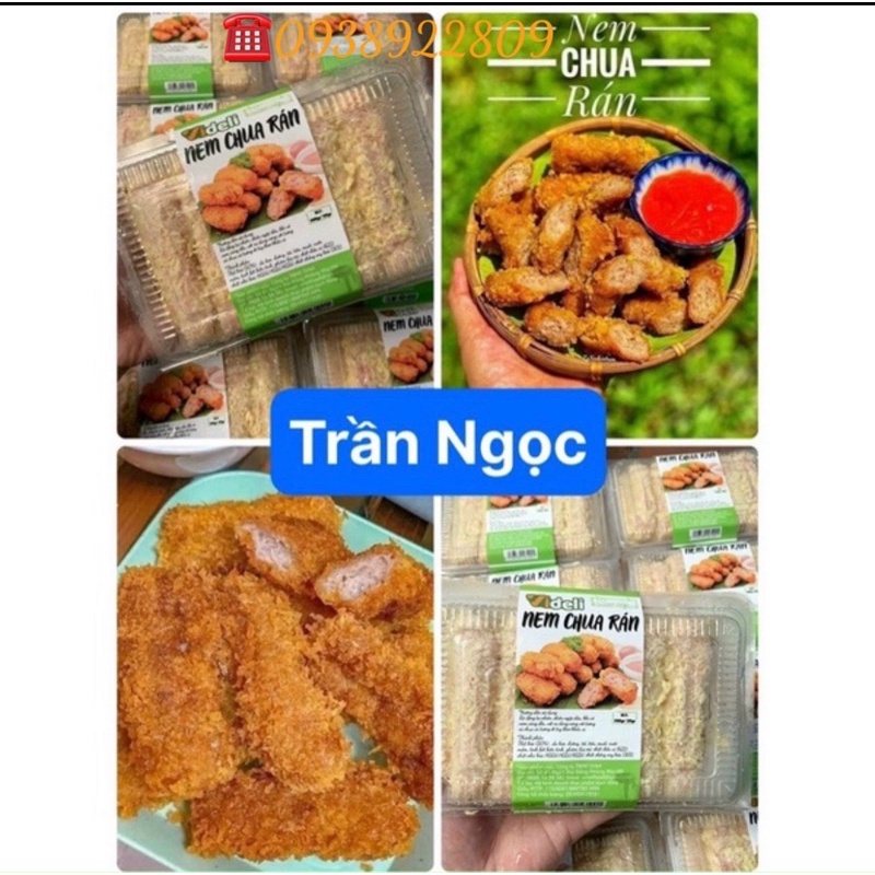 Nem chua rán Hà nội 1 hộp khoảng 20 cây (giao hoả tốc HCM)