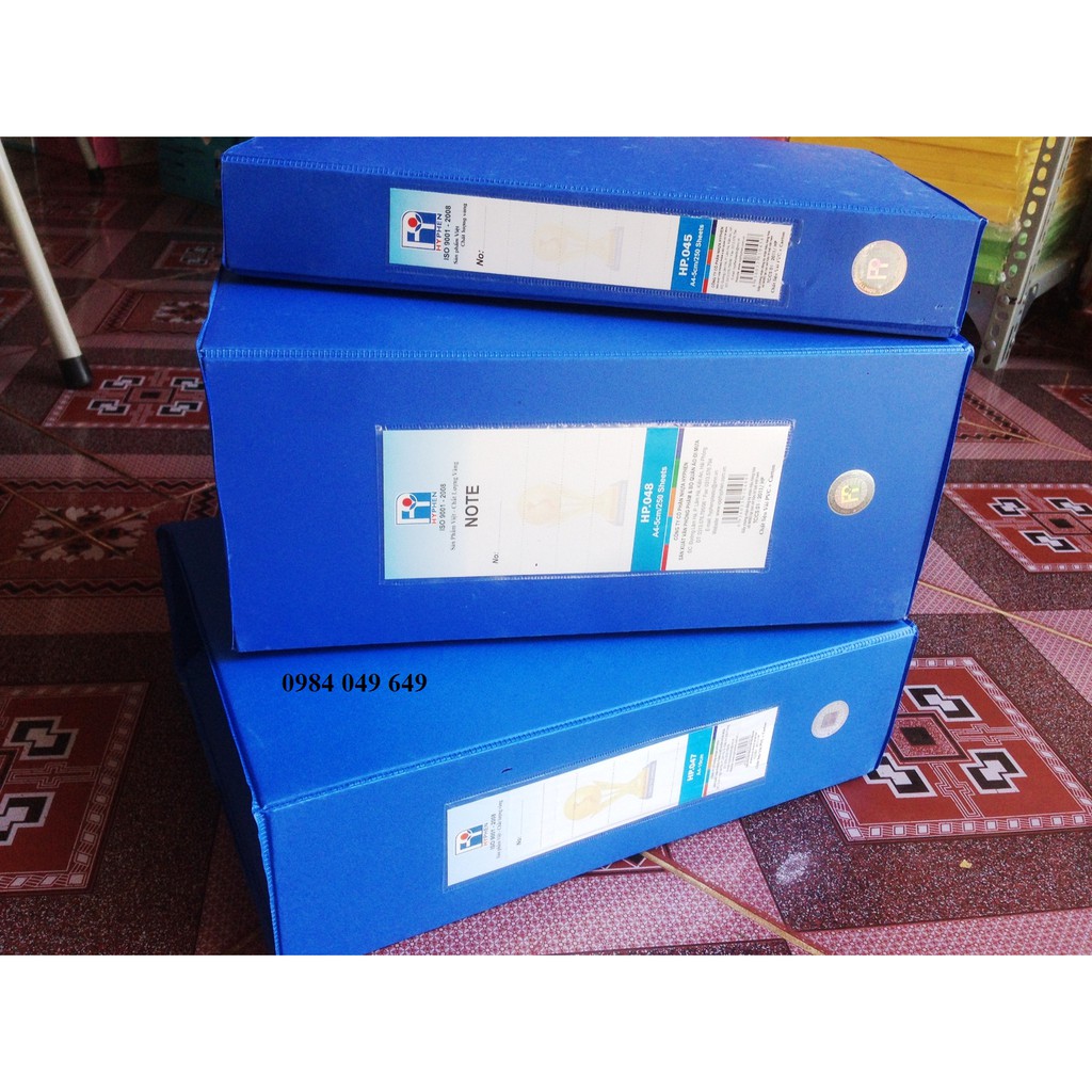 File hộp gấp A4 cao cấp Hyphen 5cm - 20cm