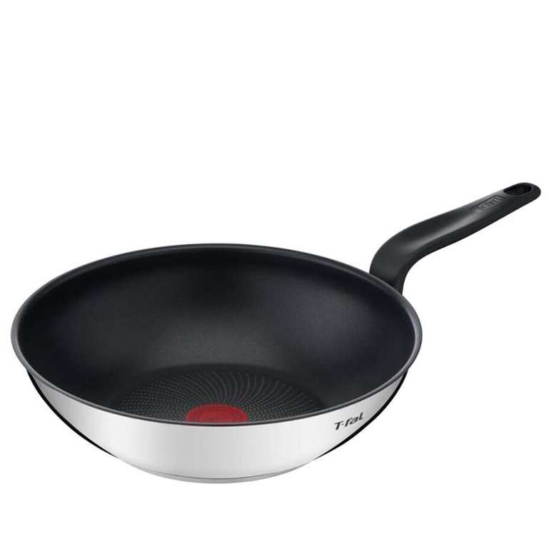 Chảo xào chống dính inox đế từ đáy sâu lồng 28cm Tefal Primary E3091904 - Hàng chính hãng - HAPOS