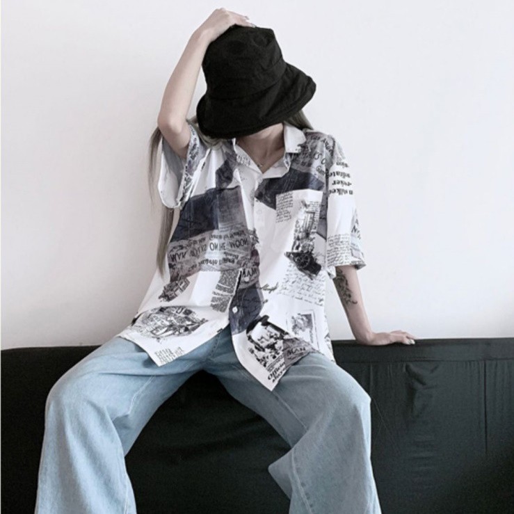 [SẴN] Áo sơ mi Ulzzang Quảng Châu ASM13