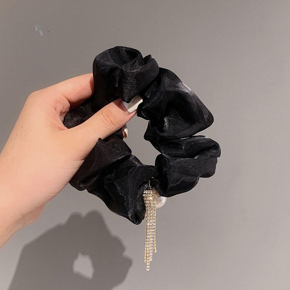 Dây Buộc Tóc Organza 15H Thiết Kế Thời Trang Sang Trọng Cổ Điển Phong Cách Hàn Quốc