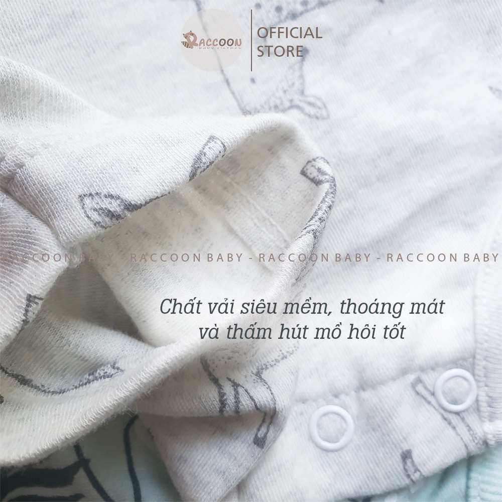 Bộ đồ liền thân đùi tay ngắn romper bé trai George