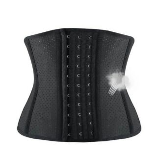 Đai nịt bụng latex chính hãng, gen nịt bụng corset giảm eo, đai siết eo sau sinh thép đặc cao su lỗ thông hơi