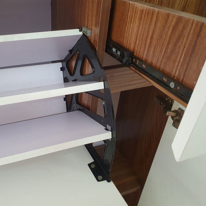 Tủ giầy nguyên khối 3 tầng thông minh có ngăn kéo chứa đồ - bảo hành 2 năm