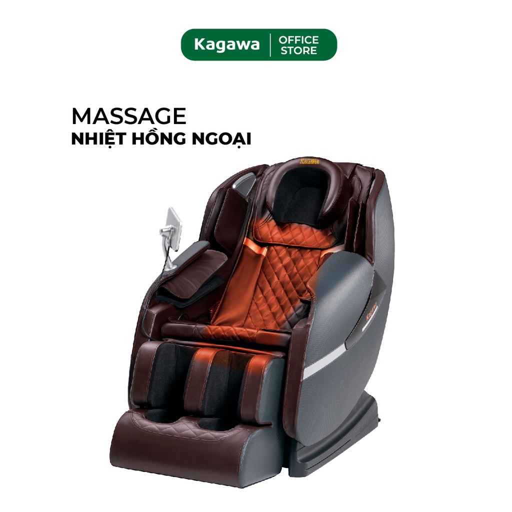 Ghế massage toàn thân Kagawa K16 đa năng, công nghệ quét AI thông minh, tự động dò tìm huyệt đạo