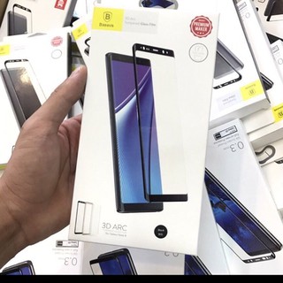 Kính cường lực full màn 3D chính hãng baseus cho samsung Note 8