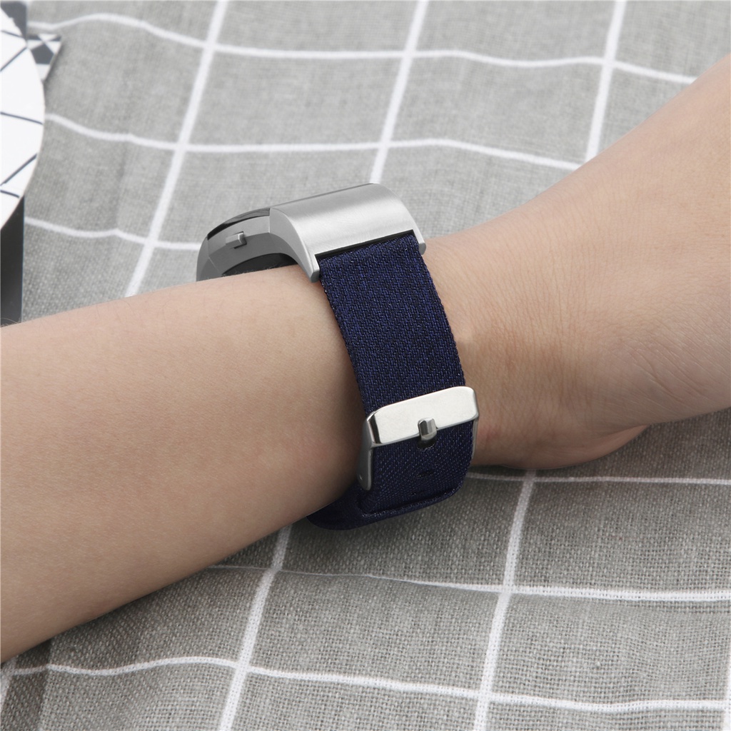 Dây Đeo Thay Thế Chất Liệu Vải Bố Cho Đồng Hồ Fitbit Charge 2 64002