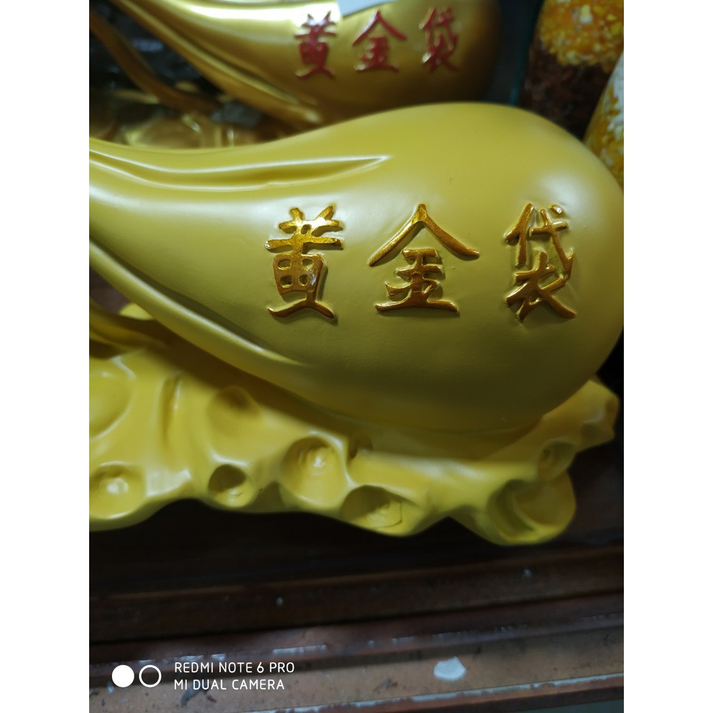Tượng Phật Di Lặc Kéo Bao Tiền