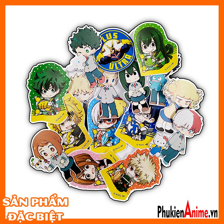 hình dán sticker anime Boku no Hero Academia hay My hero academia - Học Viện Anh Hùng