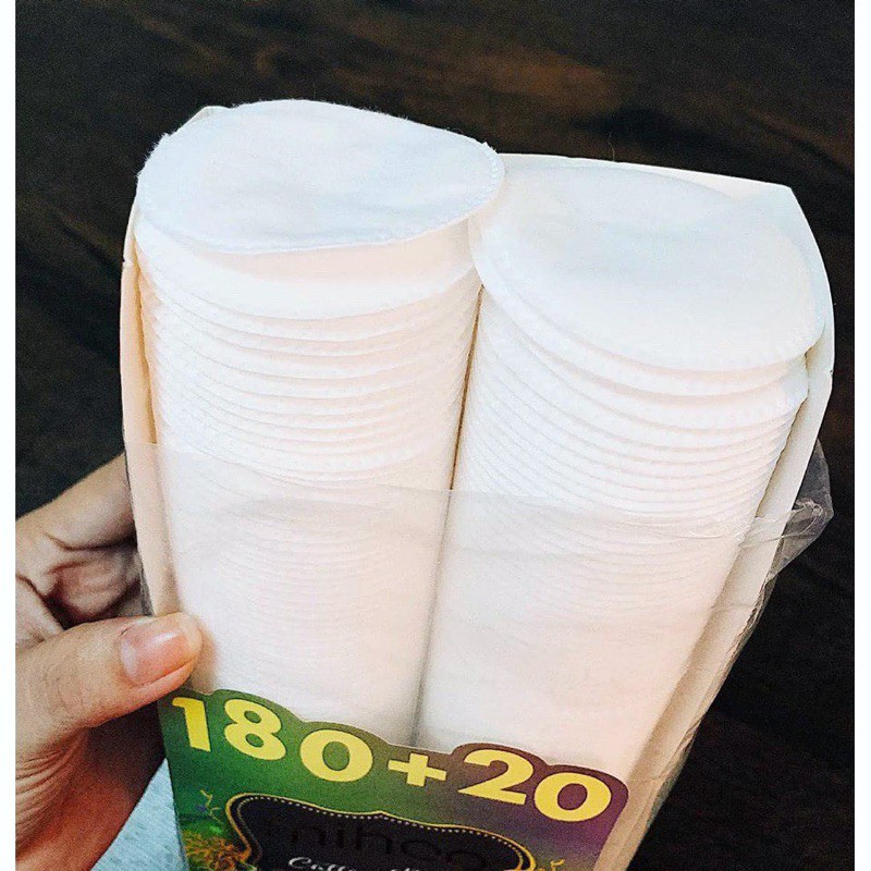 🍀🍀Bông tẩy trang Mihoo 120+30 Cotton Pad