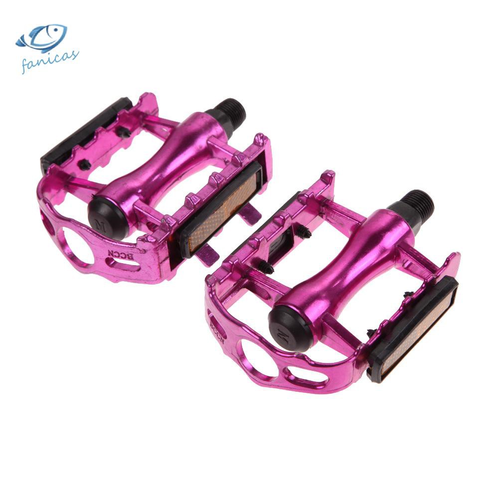 Cặp Bàn Đạp Xe Đạp Đeo Núi Bằng Hợp Kim Nhôm 9/16&quot; 4 Màu Tùy Chọn