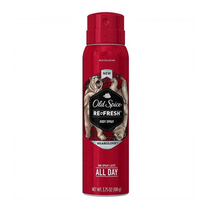 [Mã 66FMCGSALE hoàn 8% xu đơn 500K] Xịt Khử Mùi Old Spice Bearglove Body Spray