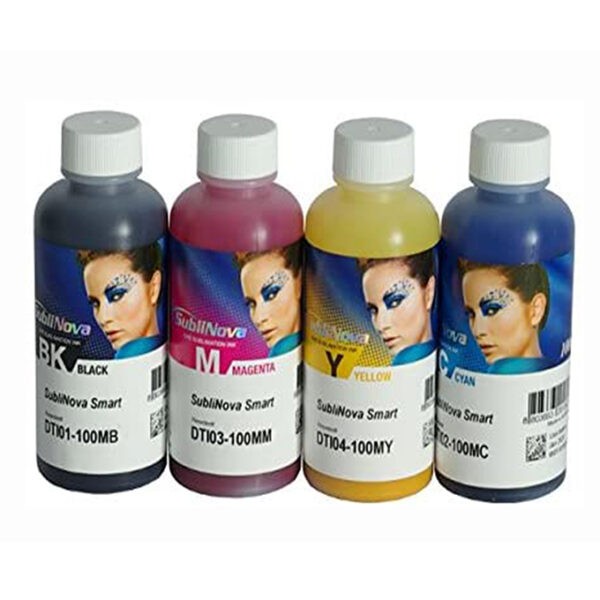 Bộ mực chuyển nhiệt Inktec 4 màu cho máy in Epson (100ml)