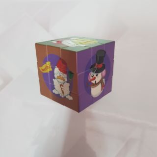 Rubik 3x3 hình Noel