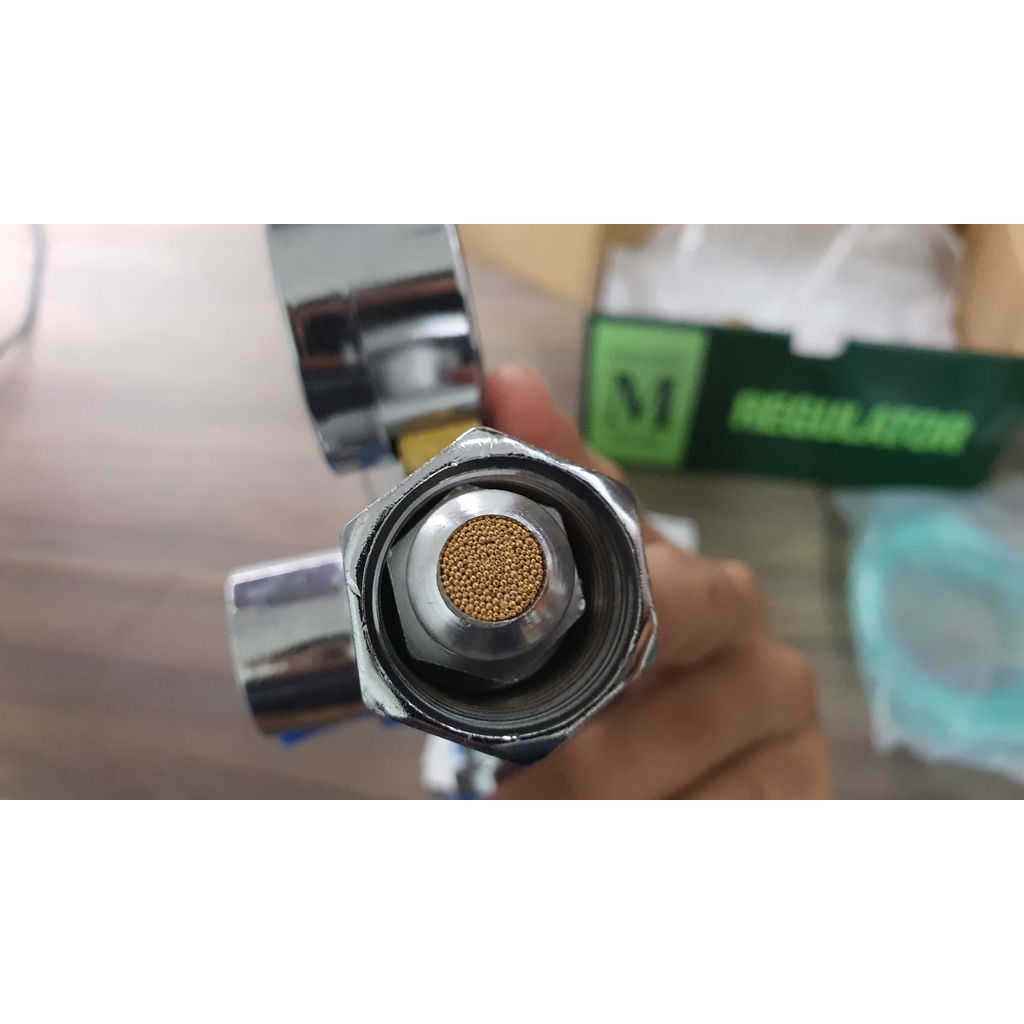 Đồng Hồ Oxy Kimura An Toàn Chất Lượng_Trọn Bộ 3 Món Đồng Hồ + Cốc Tạo Ẩm + Ống Dẫn Khí