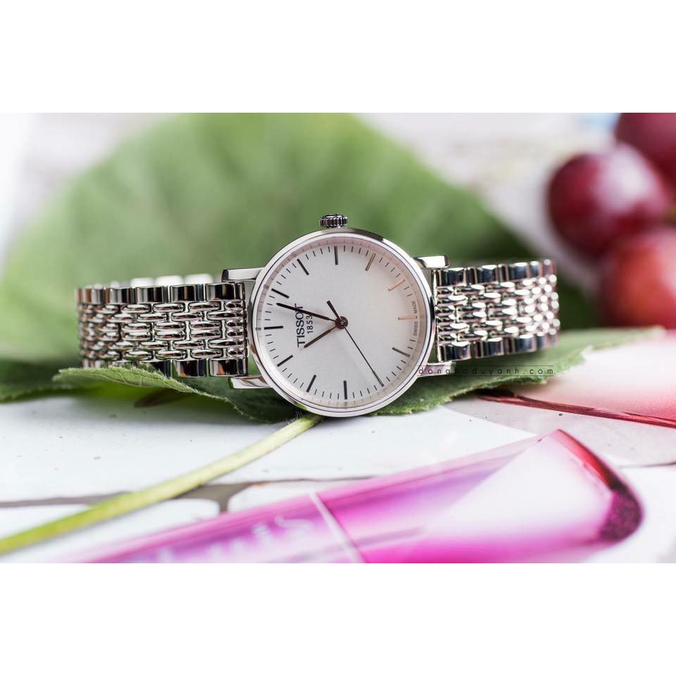 Đồng hồ nữ Tissot everytime T109.210.11.031.00 - Máy Quartz Pin Thụy Sỹ