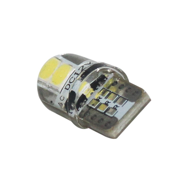 Bộ 10 bóng đèn Led Canbus T10 W5W 3030 4 Smd 194 168 cho xe ô tô