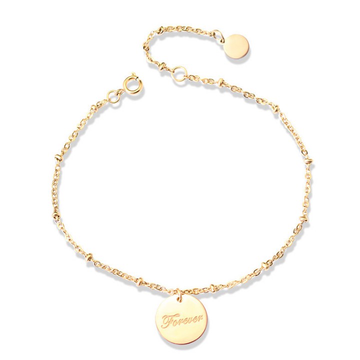 Lắc Tay Mặt Tròn Forever Titan Cao Cấp TT 2065 - TT 2065