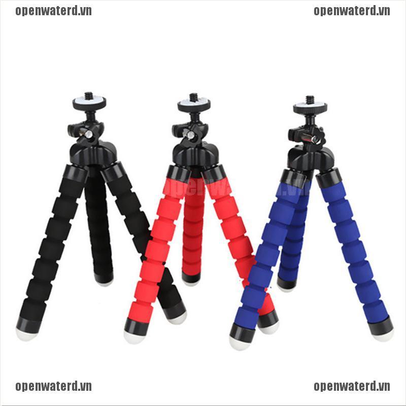 Chân Tripod Mini + Kẹp Giữ Điện Thoại + Điều Khiển Cho Iphone