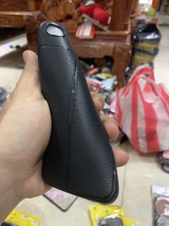 Ốp lưng xiaomi redmi go dẻo đen dập vân da