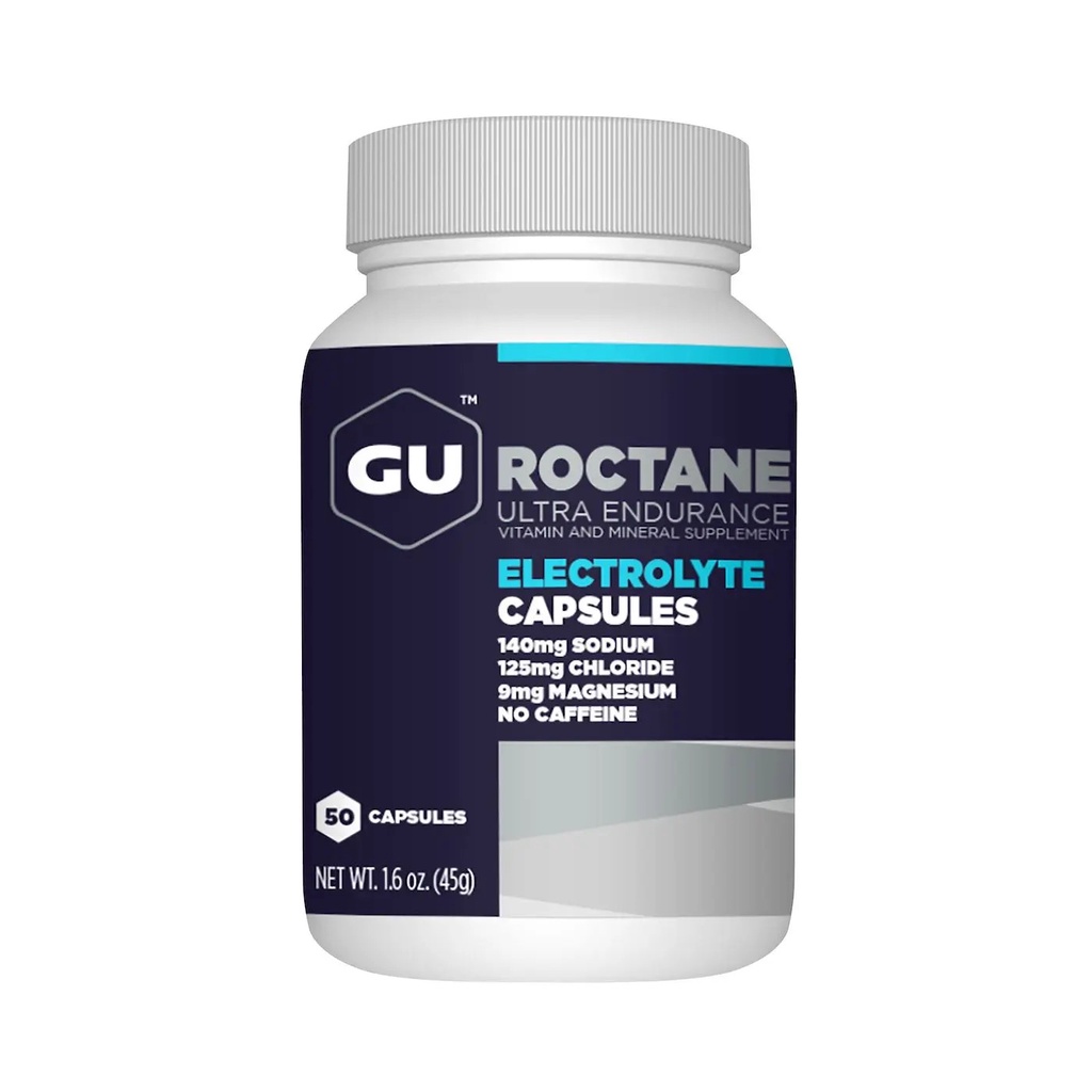 Viên muối điện giải GU Roctane Electrolyte Capsules Hộp 50 viên