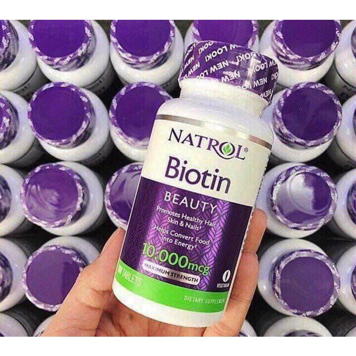 Viên uống natrol biotin 10000mcg tạm biệt nỗi lo rụng tóc - ảnh sản phẩm 8