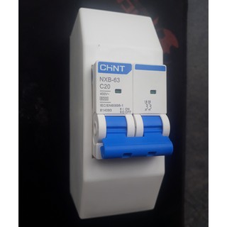Hộp gắn CB tép 2P ( MCB 2P )