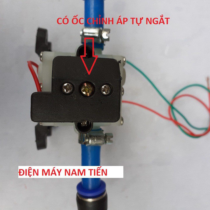 Bộ Máy bơm mini áp lực 12V công suất cao đủ bộ có rơ le tự ngắt , máy bơm nước mini 12v áp lực cao - (bơm tăng áp mini)