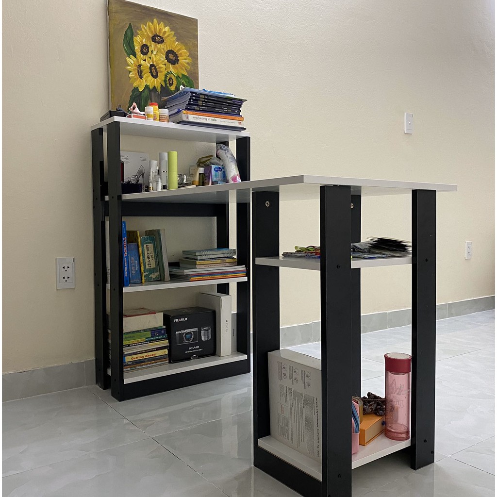 Bàn Làm Việc Kèm Kệ Sách Thông Minh - GP09.1 | BigBuy360 - bigbuy360.vn