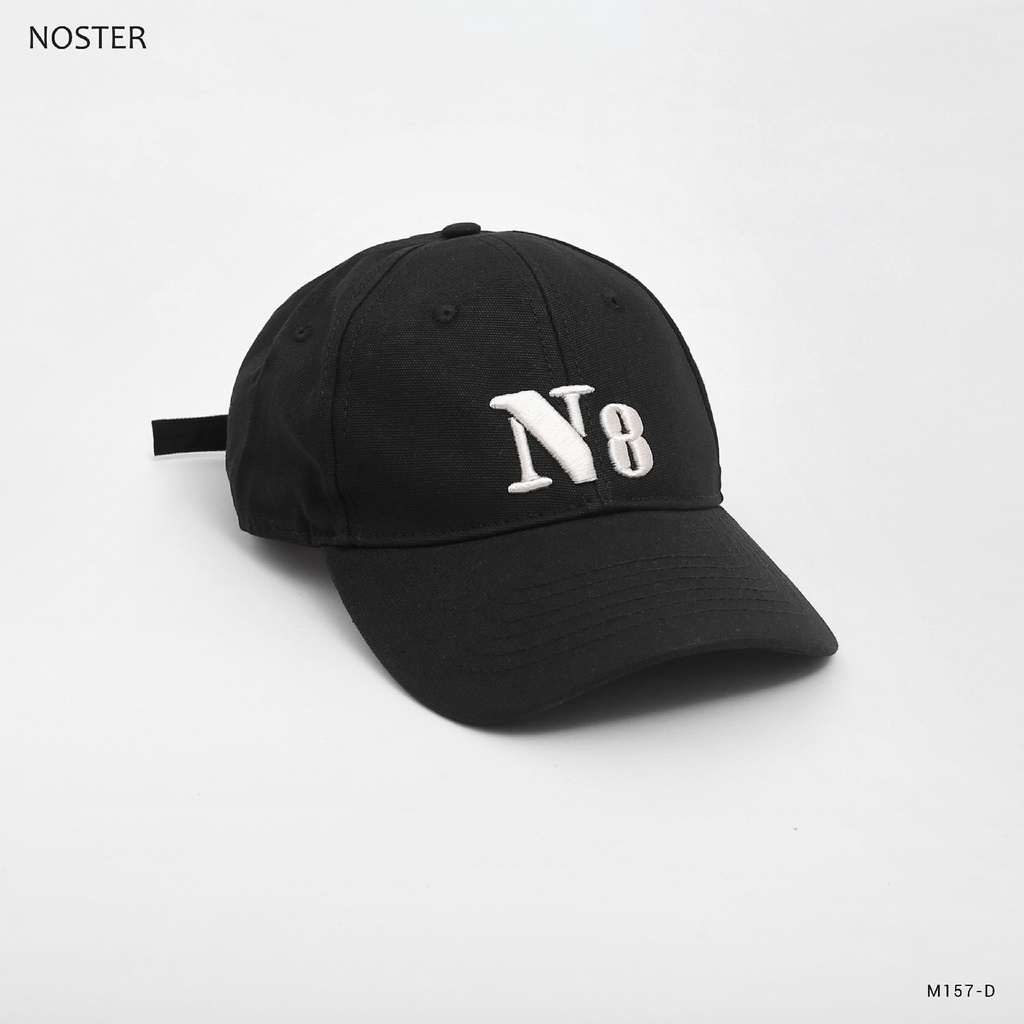 Mũ lưỡi chai, mũ cáp, hoạ tiết chữ thêu N8 - NOSTER M157
