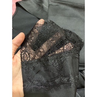 Set váy ngủ ren + áo choàng lụa mềm mại