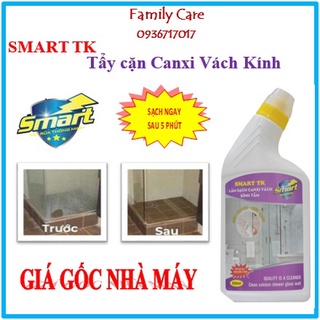SMART TK: Tẩy kính, làm sạch canxi vách kính