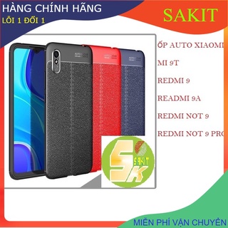ỐP LƯNG VÂN DA CAO CẤP AUTO FOCUS CHO Điện Thoại Xiaomi MI 9T - REDMI 9 - REDMI 9A -  REDMI NOT 9 -  REDMI NOT 9 PRO9