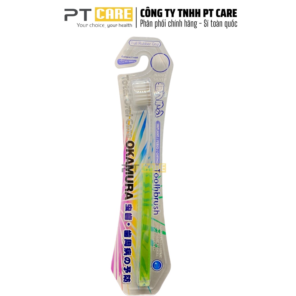 PT CARE | Bàn Chải Đánh Răng Lông Mềm Siêu Sạch Okamura