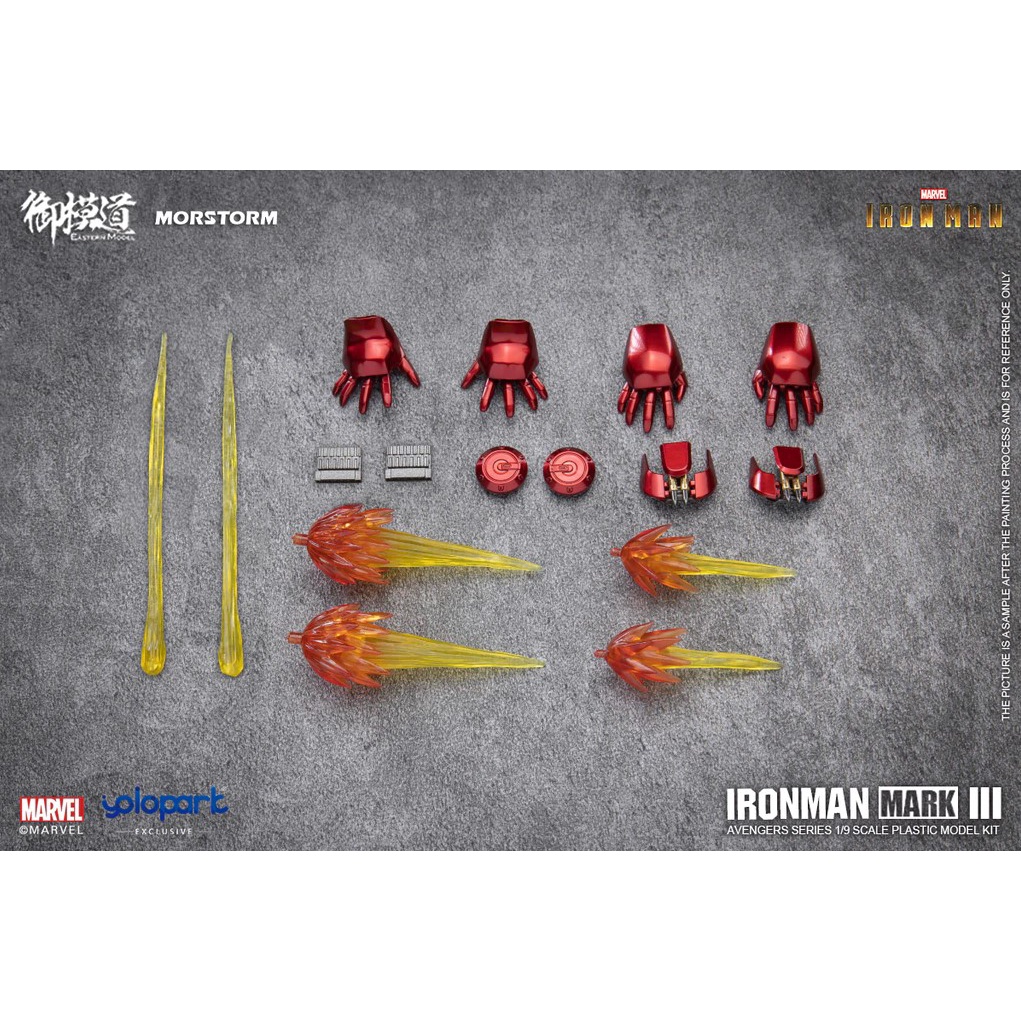 Mô hình lắp ráp 1/9 Scale IRON MAN MK3 PLAMO  Morstorm E-Model