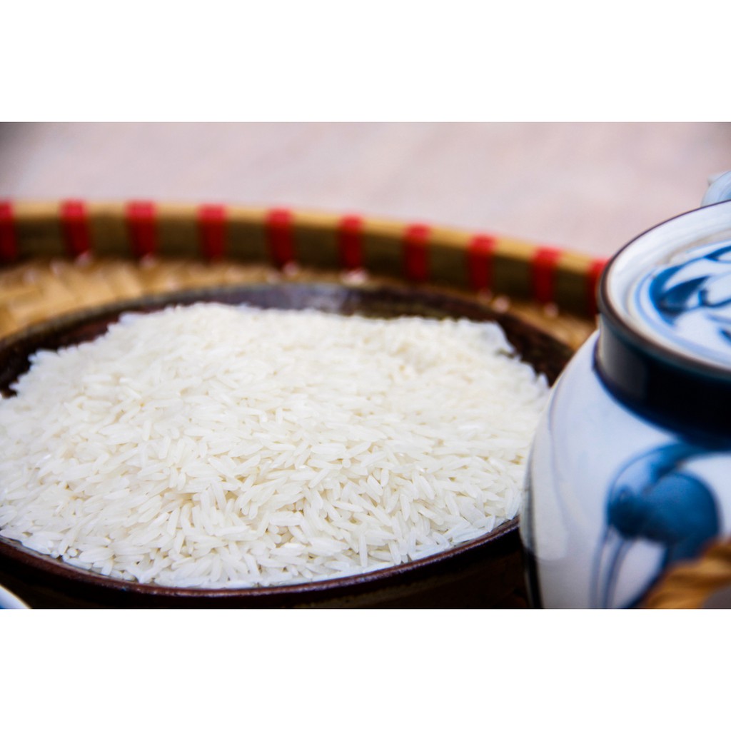 Gạo Hạt Ngọc Trời Bạch Dương 5kg Bao Bì Mới