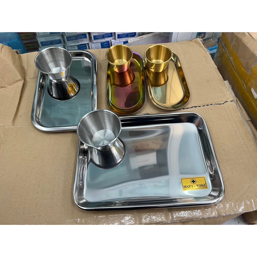 BÁT CỒN VÀNG INOX, TRẮNG INOX