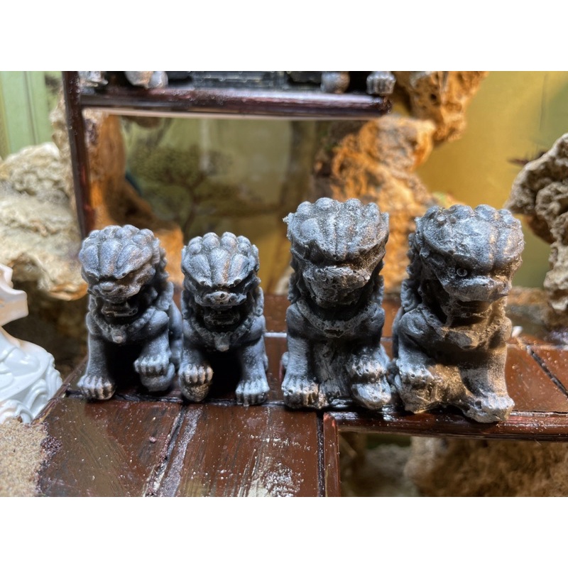 Sư tử giả đá bản đặc biệt trang trí non bộ, tiểu cảnh, hồ cá