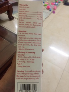 Nước súc miệng sát khuẩn LAFORIN