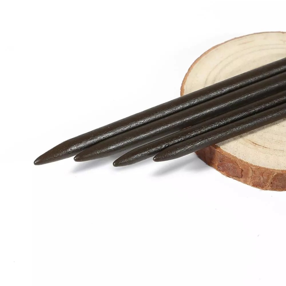 Set 5 Trâm Cài Tóc Bằng Gỗ Phong Cách Trung Quốc
