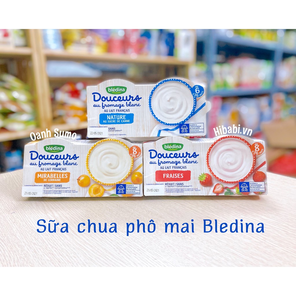 Sữa chua phô mai Bledina cho bé