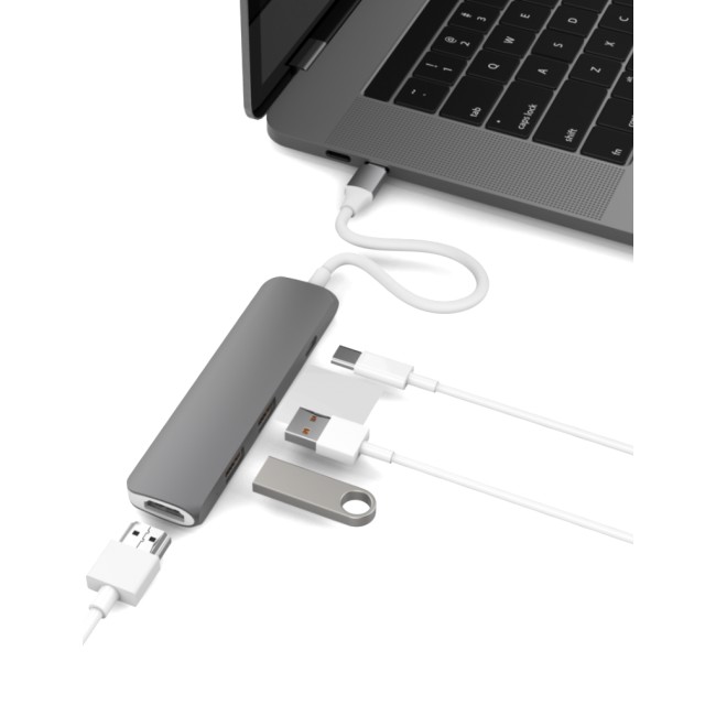 HyperDrive USB Type-C Hub with 4K HDMI Support (for 2016 MacBook Pro & 12″ MacBook)’