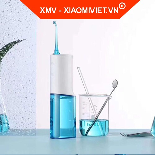 Tăm nước Xiaomi Soocas W3/W3 Pro - Xịt vệ sinh răng miệng - Bộ 4 đầu vòi - Hàng chính hãng