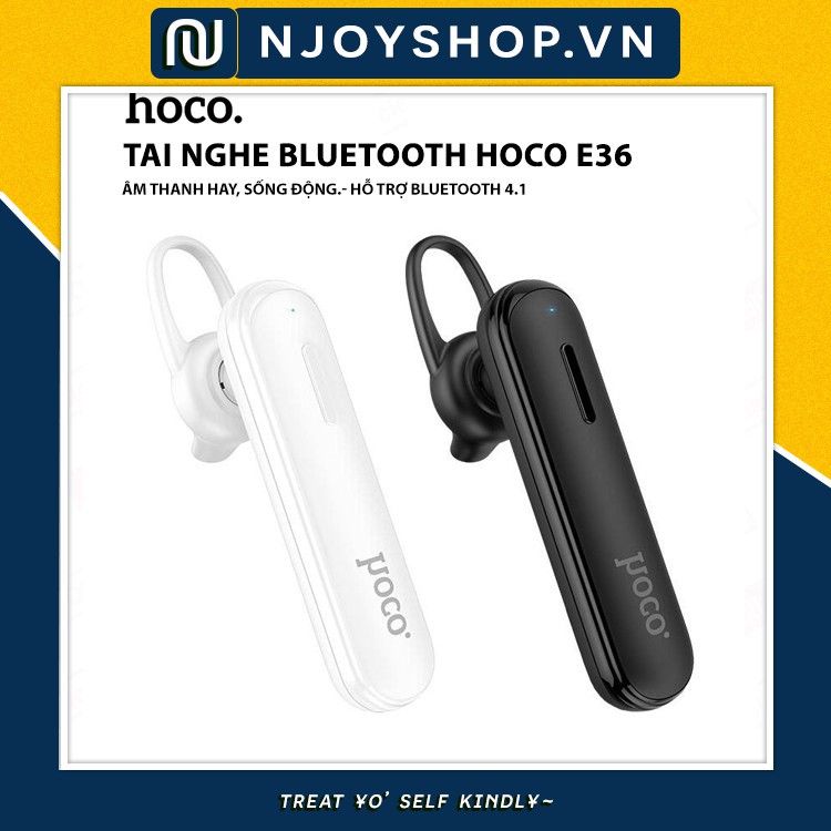 TAI NGHE BLUETOOTH HOCO E36 CHỐNG ỒN CAO CẤP HỖ TRỢ KẾT NỐI BLUETOOTH 4.1